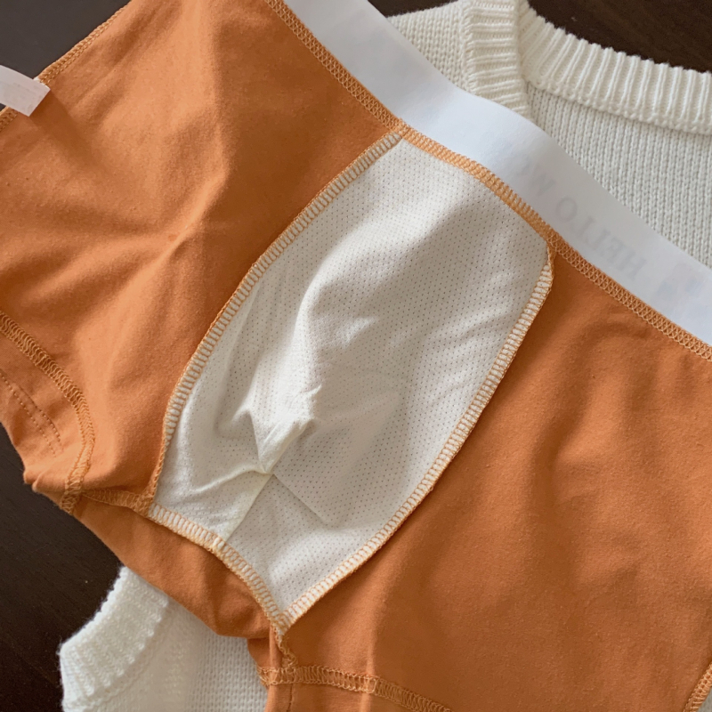 Boxeri bărbătești din bumbac, antibacterieni, talie medie, respirabili, tricotate — 90–95% bumbac, căptușeală în zona inghinală 100% bumbac