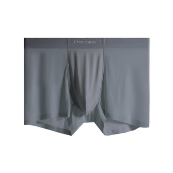 Boxeri bărbați din ice silk, respirabili, antibacterieni, fără cusături, talie medie