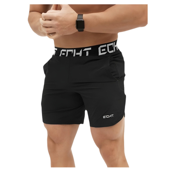 Férfiak számára könnyű, izomhoz illeszkedő rövidnadrág edzésre és futásra; anyag: acetát rost; fő anyag: Vinylon; hossz: öt pont; szabás: egyenes cső; szezon: Nyár 2024.