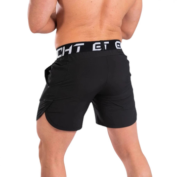 Férfiak számára könnyű, izomhoz illeszkedő rövidnadrág edzésre és futásra; anyag: acetát rost; fő anyag: Vinylon; hossz: öt pont; szabás: egyenes cső; szezon: Nyár 2024.