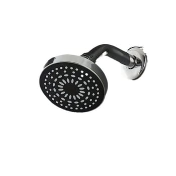 ABS zuhanyfej, felső sugár, eső funkció, kézi csavaros rögzítés, modell D02