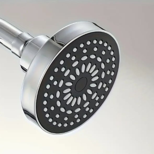 ABS zuhanyfej, felső sugár, eső funkció, kézi csavaros rögzítés, modell D02