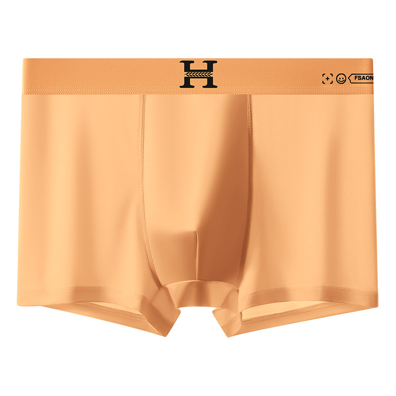 Chiloți funcționali magnetici pentru bărbați – aerisiți, fără cusături, boxer scurt talie medie, poliester cu căptușeală din bumbac