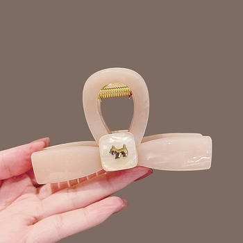 Klip za kosu - Dizajn morskog psa (Akril • Ručna izrada • Slatki stil • Proljeće 2025 • Dodaci za glavu)