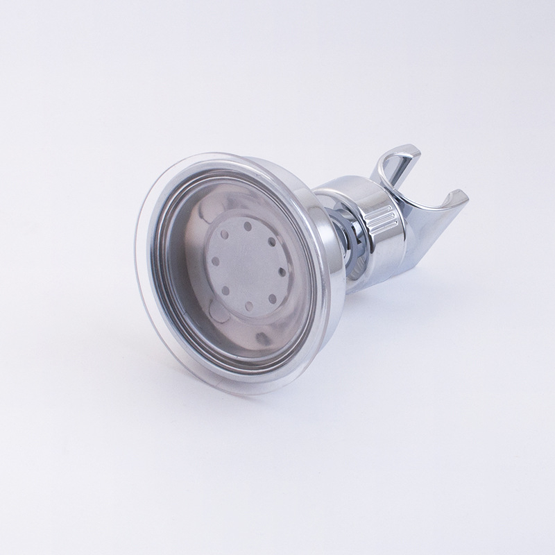 Zuhanytartó szívócsészével, furás nélküli falra szerelhető, ABS anyag, DH373 modell, injekciós öntéses gyártás