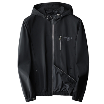 PU bőrdzseki - laza szabás, cipzáras záródás, cipzáros zsebek, poliészter bélés