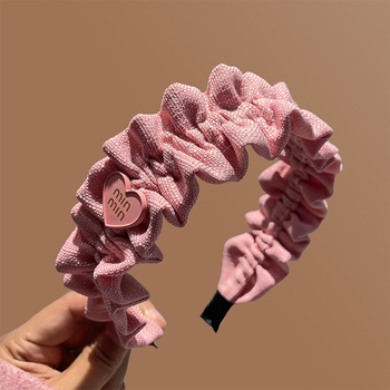 Accesoriu pentru păr — stil dulce, lucrat manual (Material: țesătură; Proces: lucrat manual; Stil: dulce; Categorie: accesorii pentru păr; Potrivit pentru: femei)