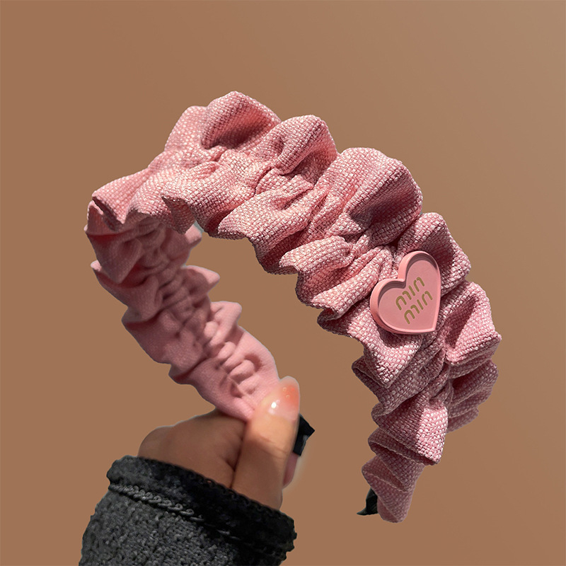 Accesoriu pentru păr — stil dulce, lucrat manual (Material: țesătură; Proces: lucrat manual; Stil: dulce; Categorie: accesorii pentru păr; Potrivit pentru: femei)