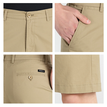 Dicia muške ljetne šorceve, prozračan 97% pamuk, do koljena, ravni kroj, casual/planinarenje