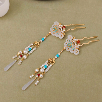 Metalna kopča za kosu, retro ženski stil, oblik cvijeta, elektroplatiranje završna obrada, dodatak za kosu