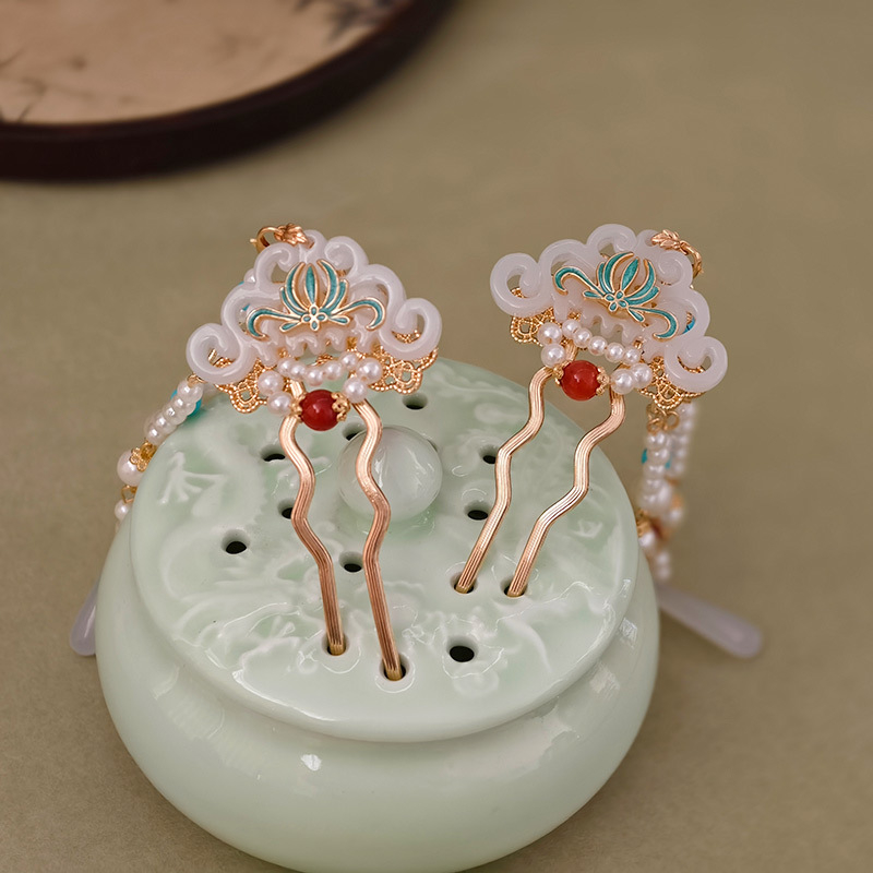 Metalna kopča za kosu, retro ženski stil, oblik cvijeta, elektroplatiranje završna obrada, dodatak za kosu