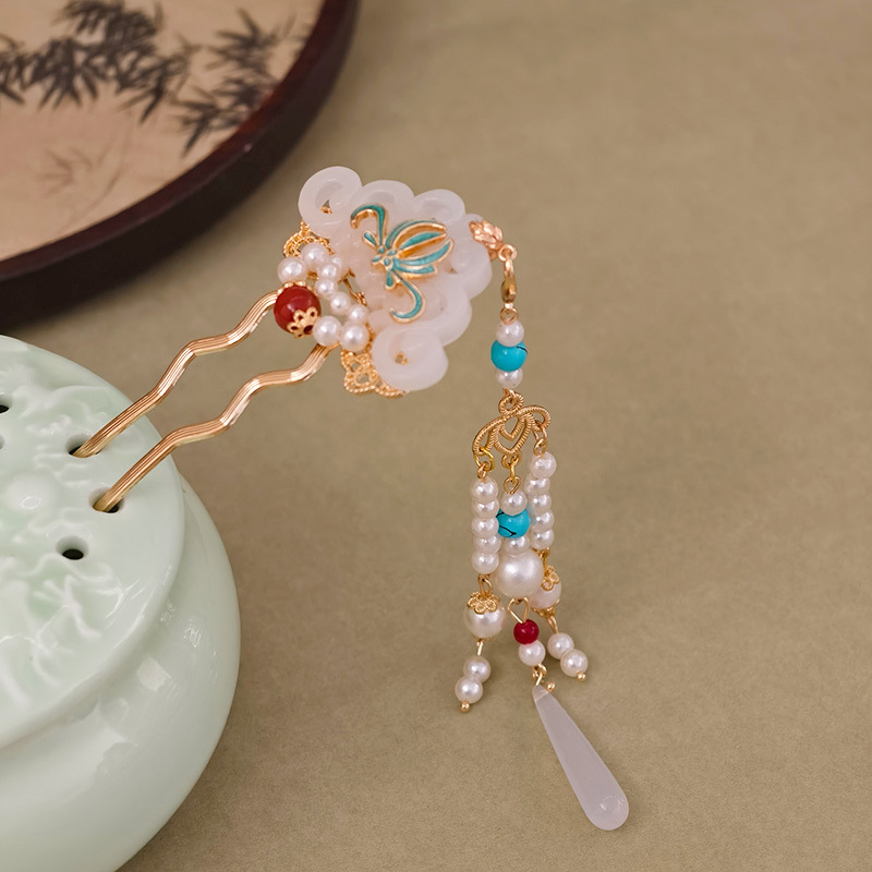 Metalna kopča za kosu, retro ženski stil, oblik cvijeta, elektroplatiranje završna obrada, dodatak za kosu