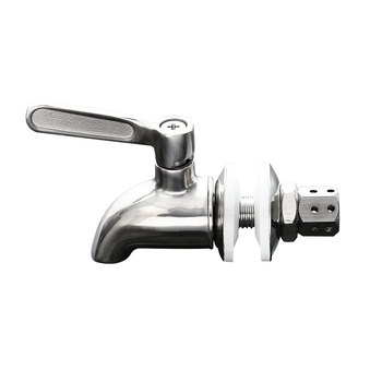 Ventil za vino u staklenu posudu, nehrđajući čelik 304, model XHJ304, nehrđajući čelični jezgreni ventil, promjer ulaza/izlaza 16 mm, nazivni tlak 5–10 MPa