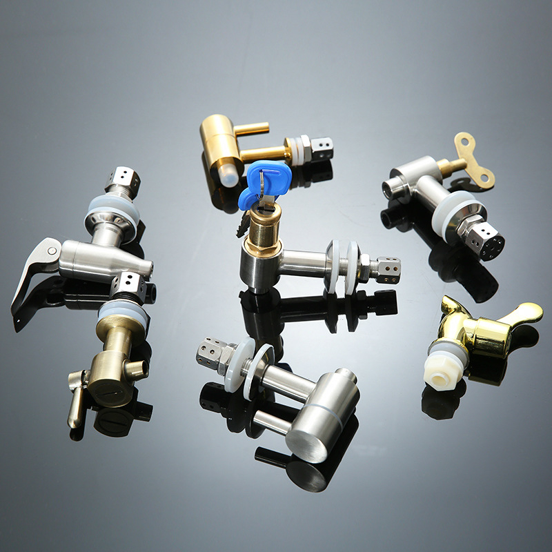 Ventil za vino u staklenu posudu, nehrđajući čelik 304, model XHJ304, nehrđajući čelični jezgreni ventil, promjer ulaza/izlaza 16 mm, nazivni tlak 5–10 MPa