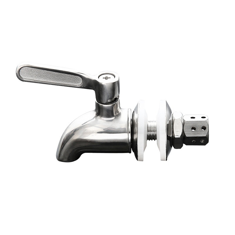 Ventil za vino u staklenu posudu, nehrđajući čelik 304, model XHJ304, nehrđajući čelični jezgreni ventil, promjer ulaza/izlaza 16 mm, nazivni tlak 5–10 MPa