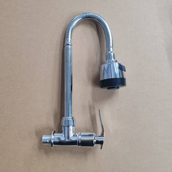 Zidni kuhinjski miješac, samo hladna voda, ABS materijal, keramički disk ventil, model: Single Cooling Universal