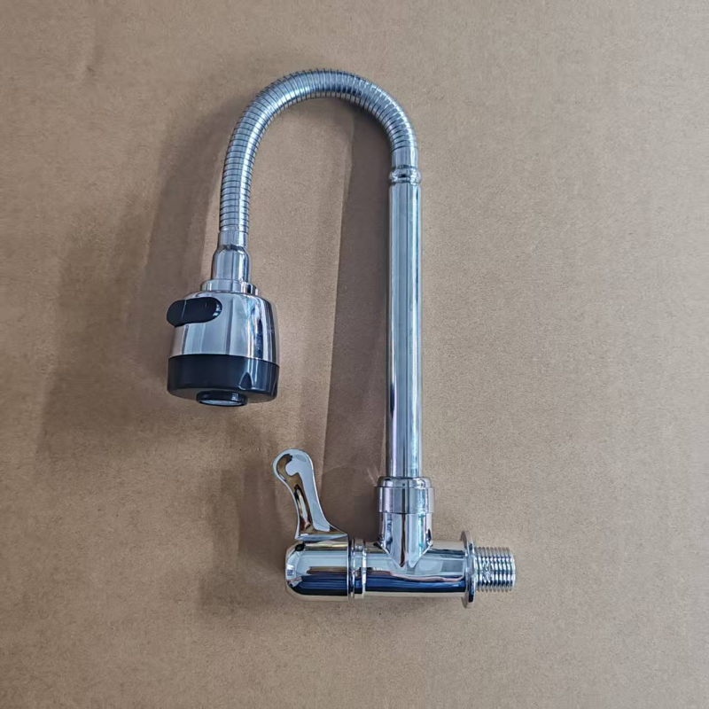 Zidni kuhinjski miješac, samo hladna voda, ABS materijal, keramički disk ventil, model: Single Cooling Universal