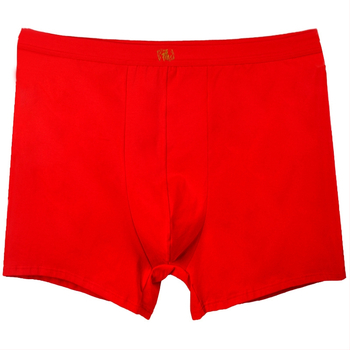 Boxeri bărbați talie înaltă, 95% bumbac, țesătură tricotată 40s, model monocrom