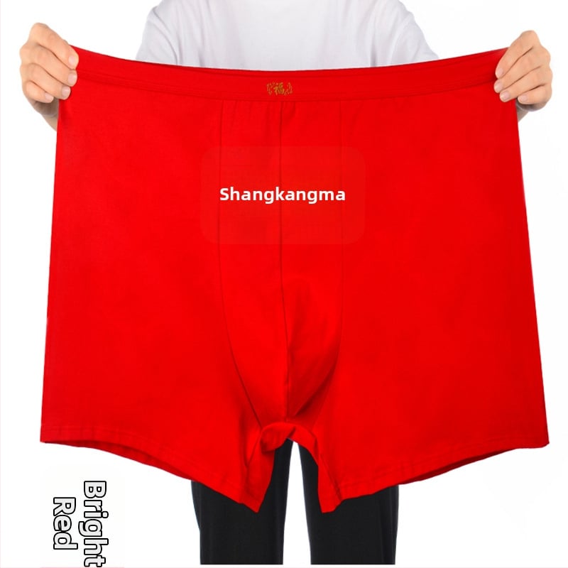 Boxeri bărbați talie înaltă, 95% bumbac, țesătură tricotată 40s, model monocrom