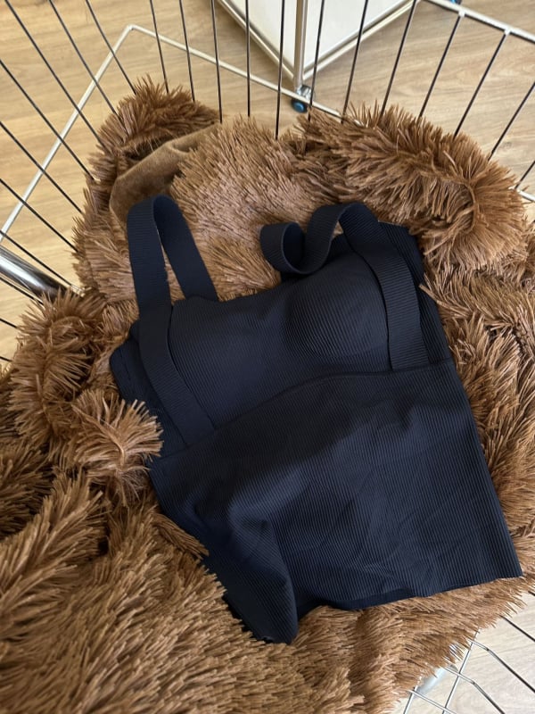 Ženska termalna vesta s umetkom za prsa, fleece podstava, bezšivna, najlon tkanina