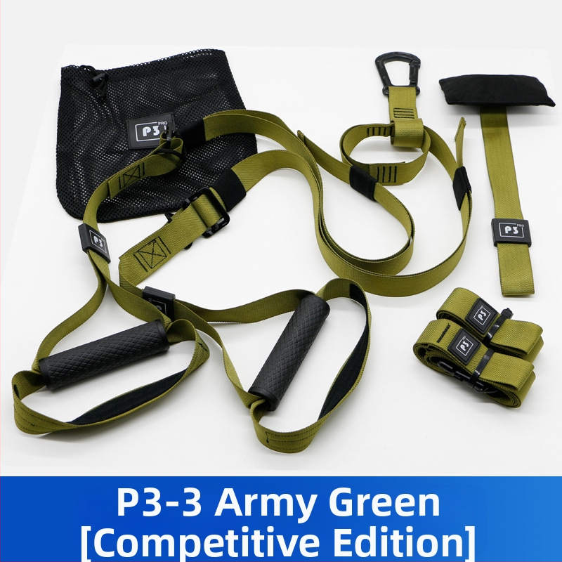 Oron Függesztett edzésöv magas sűrűségű webbinggel — TRX-stílusú függesztett edzésöv otthoni edzéshez, minden korosztály számára