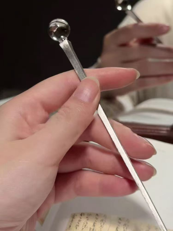 Aksesorij za kosu u vintage stilu, geometrijski oblik od legure, elektroplatirani završetak, ljetno izdanje 2025.