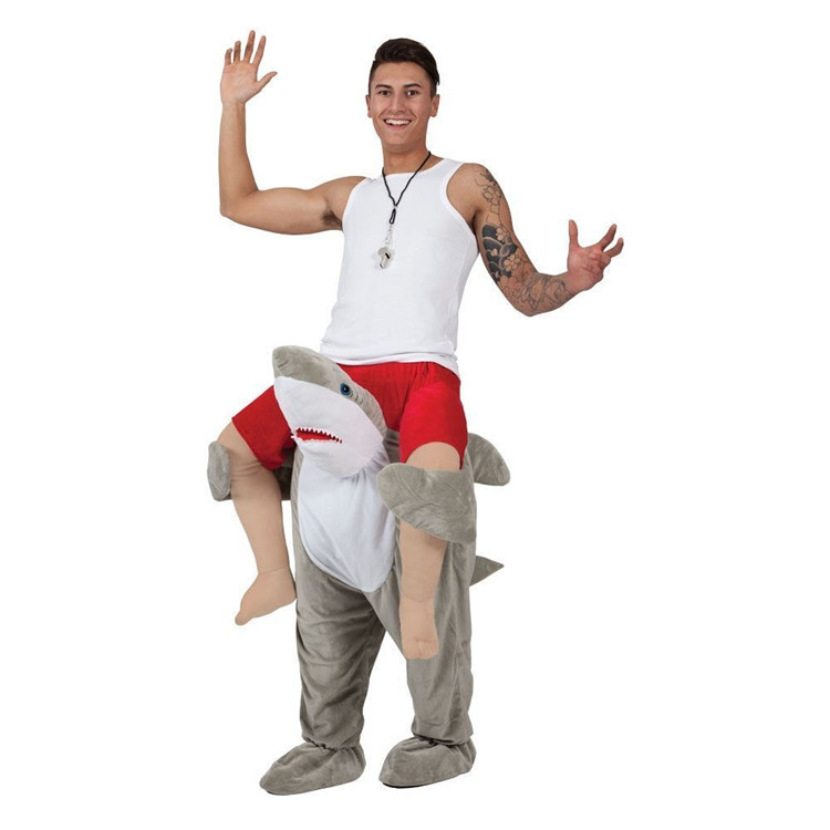 Shark-Back cosplay hlače, unisex, poliester s imitacijom vune, 90% glavnog materijala, ljeto 2022