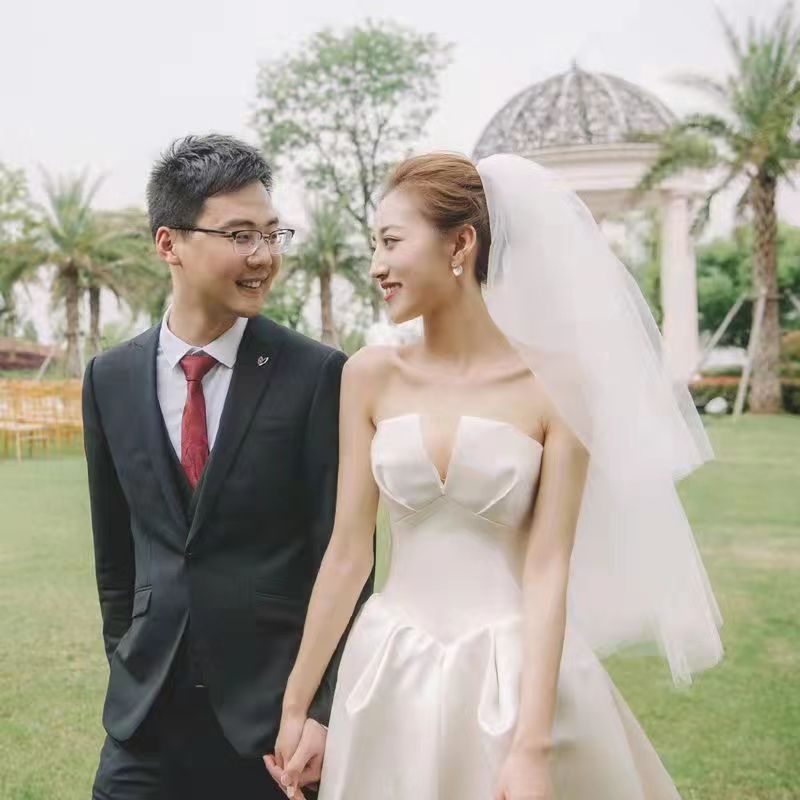 Vjenčani veo, višeslojni, koreanskog stila, za fotografiranje vjenčanja