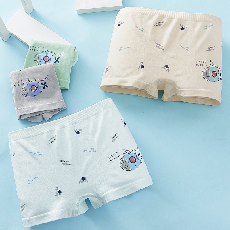 Bezšivne dječje gaćice za dječake, 95% pamuk, paket od 5 komada, MADANLAN
