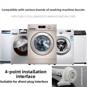 Plastový kohútik na umývadlo, ABS materiál, model 15555, montáž na stenu, keramický ventil s čipom, vhodný pre práčku