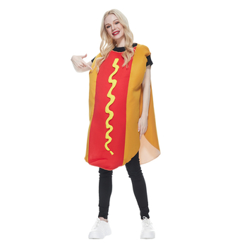 Kostim hot dog za odrasle za scenu, Poliester, Unisex, FT27093, Proljeće 2026