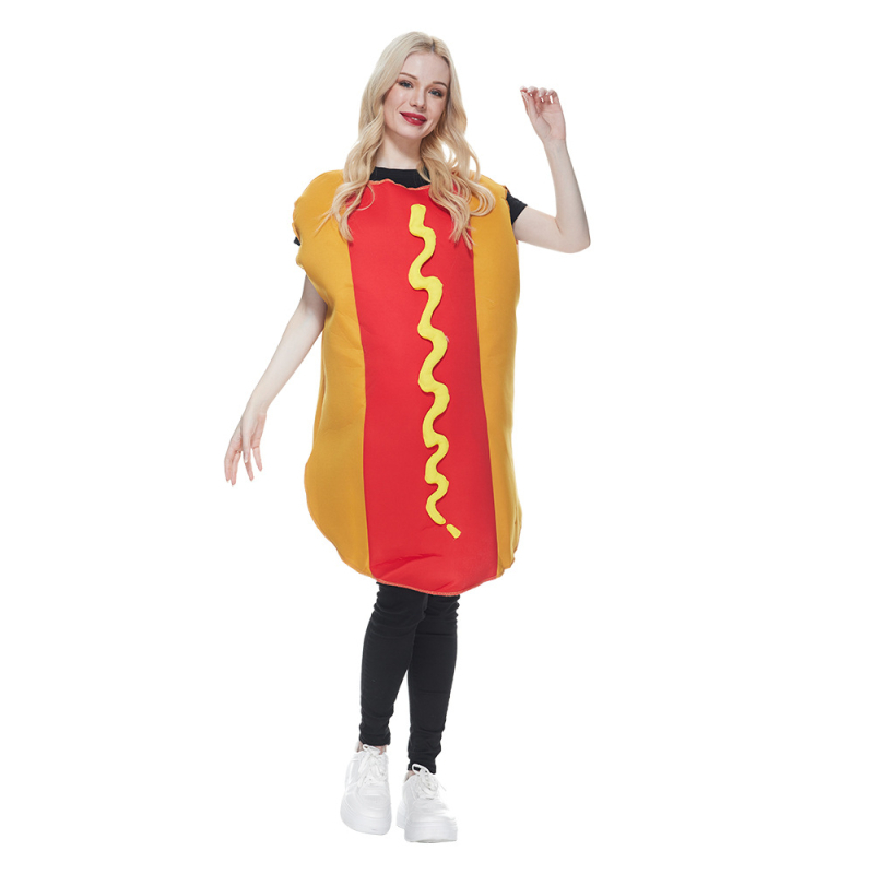 Kostim hot dog za odrasle za scenu, Poliester, Unisex, FT27093, Proljeće 2026