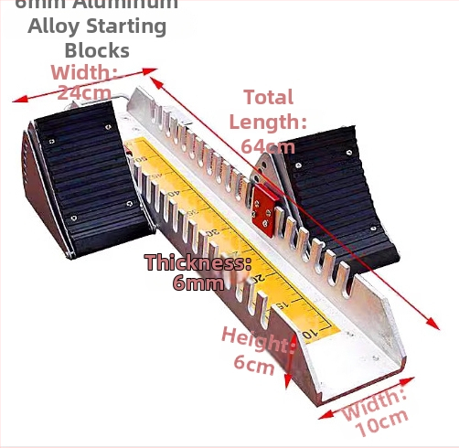 Συσκευή εκκίνησης για στίβο, αλουμινένιο κράμα, μάρκα: άλλοι, προέλευση: Taizhou, Jiangsu, κατάλληλη για στίβο