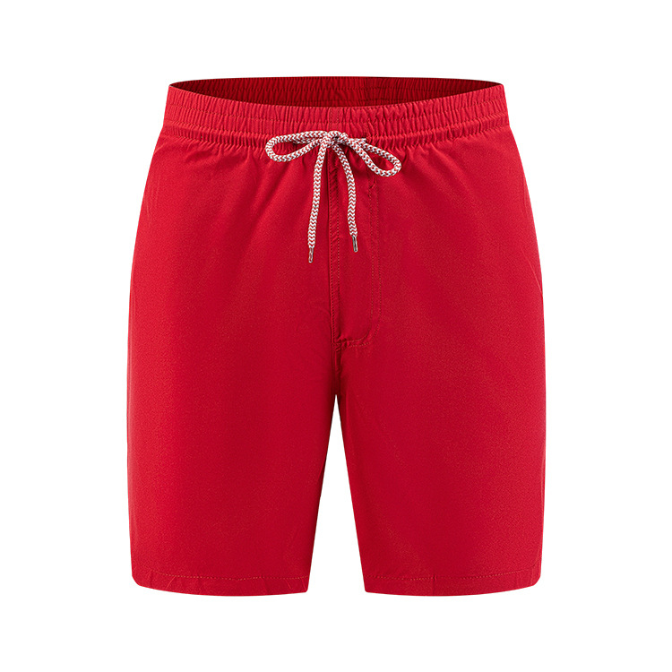 LAGCEN Мъжки еднотонни плувни шорти за крайбрежие, бързосъхнеща подплата, полиестер 92%/еластан 8%, подплата 100% полиестер, 160 g, стил briefs