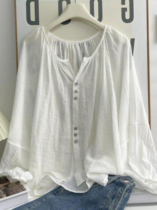 Ženska bluza-jakna od tankog šifona za zaštitu od sunca, slobodan kroj, srednja duljina, polo ovratnik, dugi rukavi, Tencel mješavina