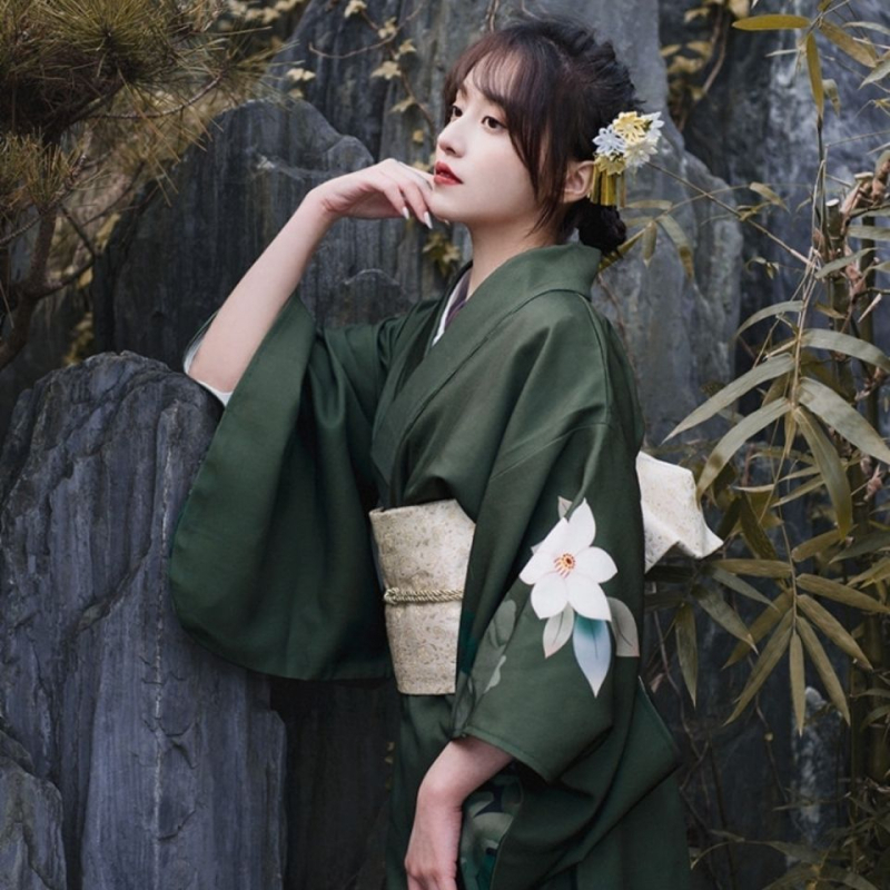 Kimono haljina, kinesko-japanska fuzija, Chenille tkanina s elastanom, unisex, proljeće 2025