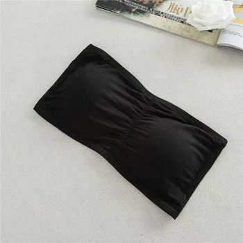 Modalni tube top grudnjak, bezšiven, prozračan, pun košar, tanke oblikovane čaše, jedinstveni obruč dojke