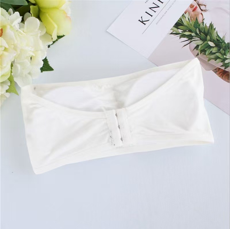 Modalni tube top grudnjak, bezšiven, prozračan, pun košar, tanke oblikovane čaše, jedinstveni obruč dojke