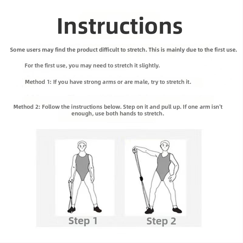 Zadný napínač pre domáce fitness, materiál TPE, 8-znakový ťahový prístroj, na otvorenie ramien