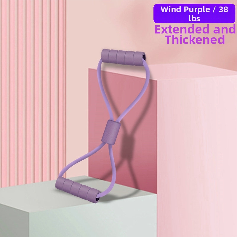 Hátsó nyújtó készülék otthoni edzéshez, TPE anyag, 8-karakteres feszítő eszköz, a nyitott vállakért