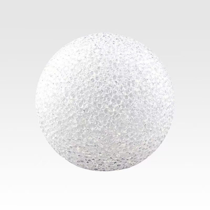 Нощна светлина за сценично изпълнение – планетообразна кристална сфера, вградена батерия, захранване ≤36V, кристален абажур, превключвател тип toggle