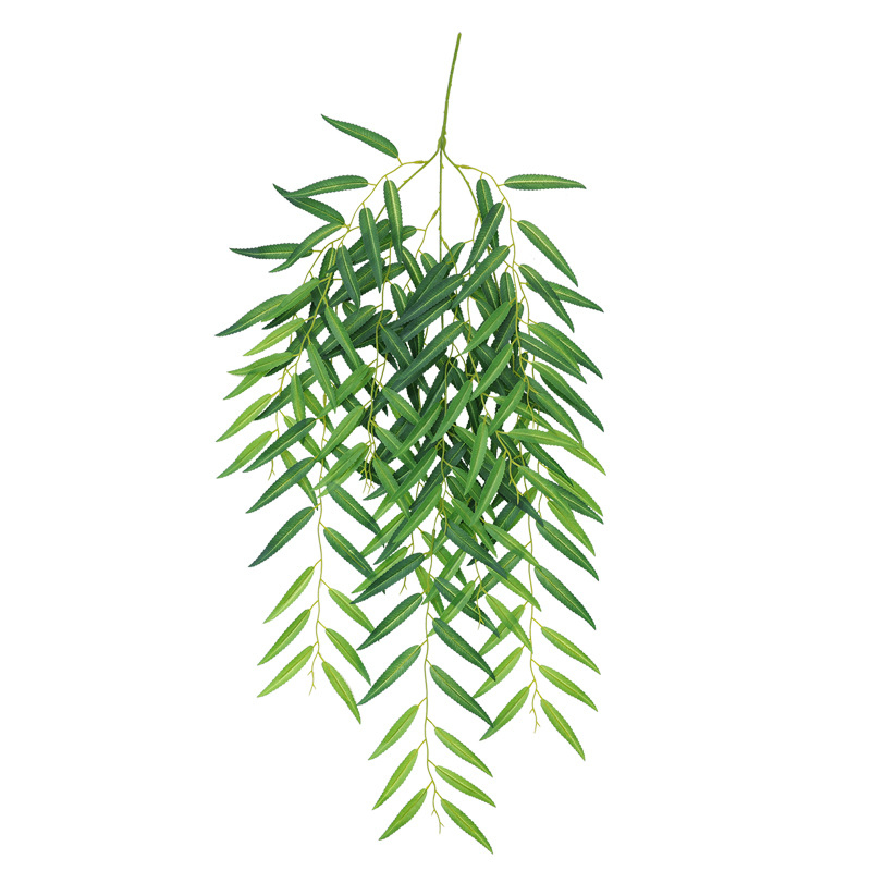 Mesterséges fűzfa levelek és ágak, műanyagból, injekciós öntés, Márka Flowers qianyun, Csomagolás karton vagy szőtt zacskó