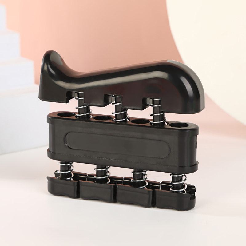 Ötfingeres fogólabda – kéz erejét edző eszköz, puha TPR gumi, rugós ellenállás, testreszabható paraméterek, alkalmas férfiaknak, nőknek és minden korosztálynak