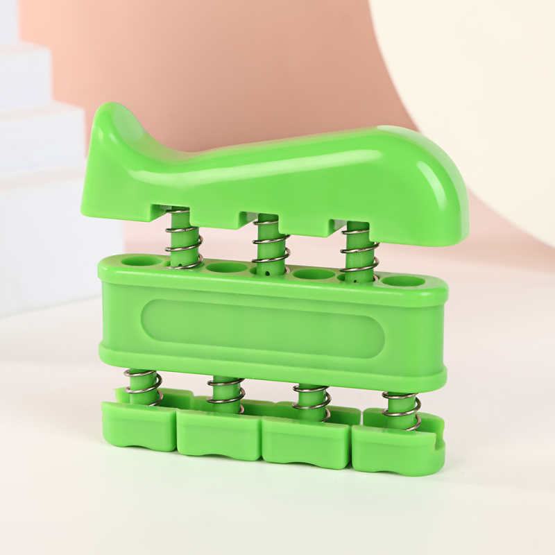 Ötfingeres fogólabda – kéz erejét edző eszköz, puha TPR gumi, rugós ellenállás, testreszabható paraméterek, alkalmas férfiaknak, nőknek és minden korosztálynak