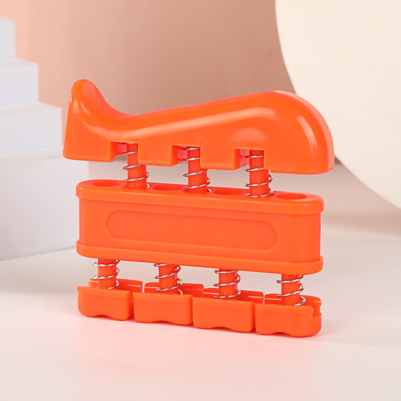 Ötfingeres fogólabda – kéz erejét edző eszköz, puha TPR gumi, rugós ellenállás, testreszabható paraméterek, alkalmas férfiaknak, nőknek és minden korosztálynak