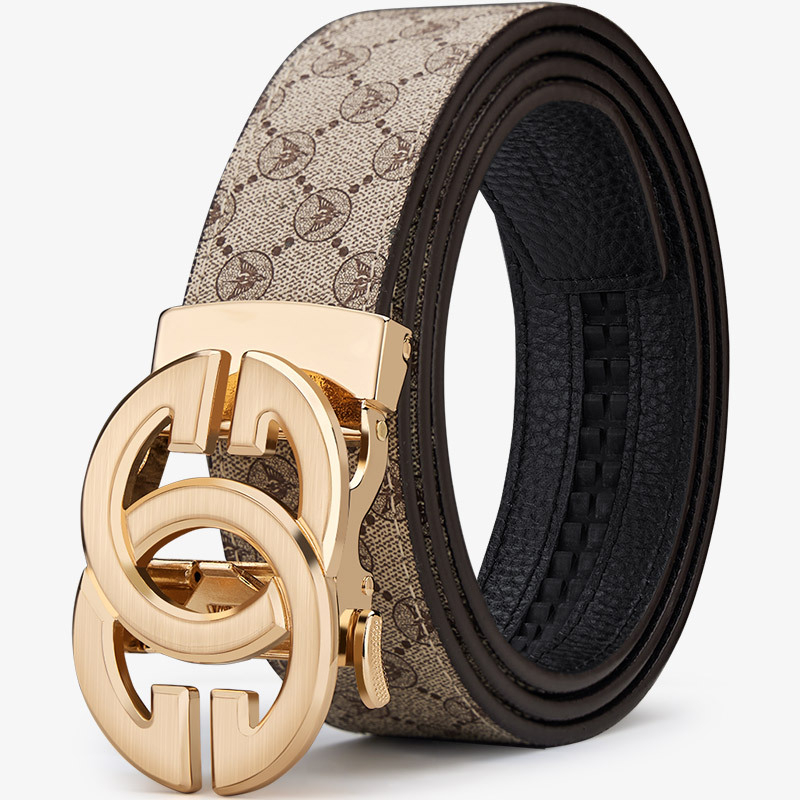 Curea Emperor Paul – curea pentru bărbați din piele naturală de vițel, cataramă automată din aliaj, lățime 2–4 cm, lungime 105–130 cm, stil business minimalist elegant