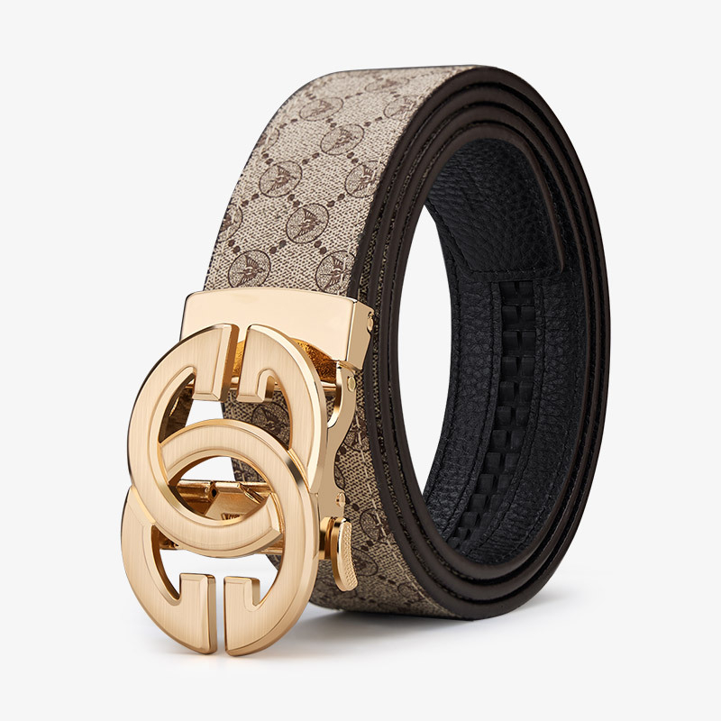 Curea Emperor Paul – curea pentru bărbați din piele naturală de vițel, cataramă automată din aliaj, lățime 2–4 cm, lungime 105–130 cm, stil business minimalist elegant