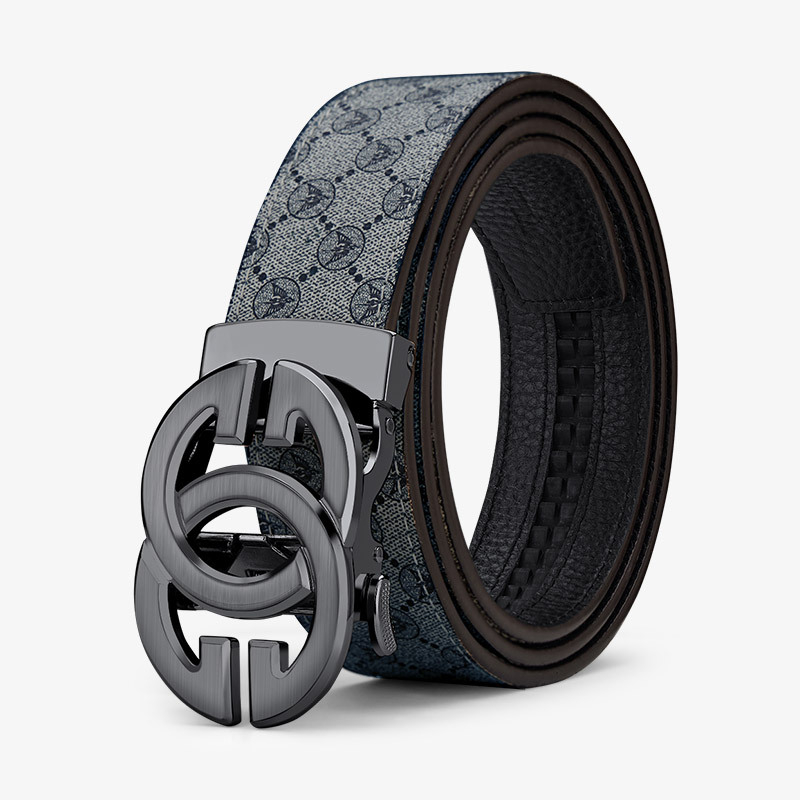 Curea Emperor Paul – curea pentru bărbați din piele naturală de vițel, cataramă automată din aliaj, lățime 2–4 cm, lungime 105–130 cm, stil business minimalist elegant