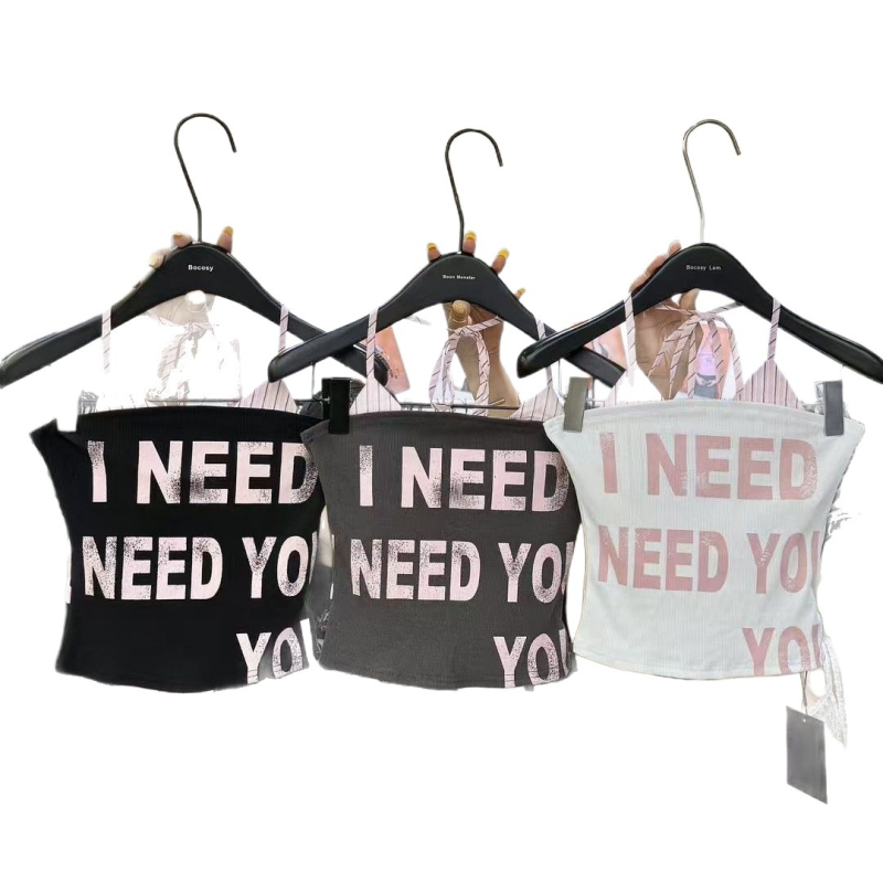Tube top s halter-dekolteom, lijepim leđima, rayon tkanina, pune čašice s tankim oblikom
