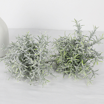 Изкуствен розмарин декоративен аранжимент за сватби и домашен декор; материал пластмаса; изработка: оформяне; модел SN-507-11; марка Yuhong